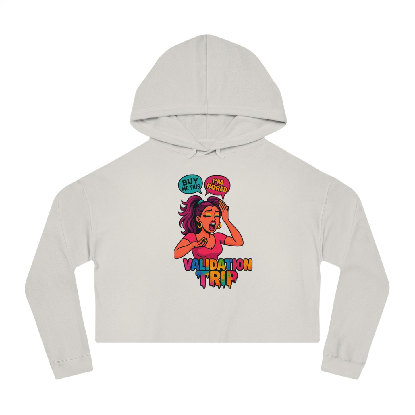 Validation Trip Cropped Hoodie