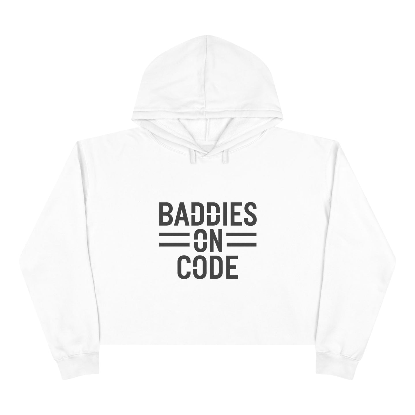 Baddies on Code Crop Hoodie