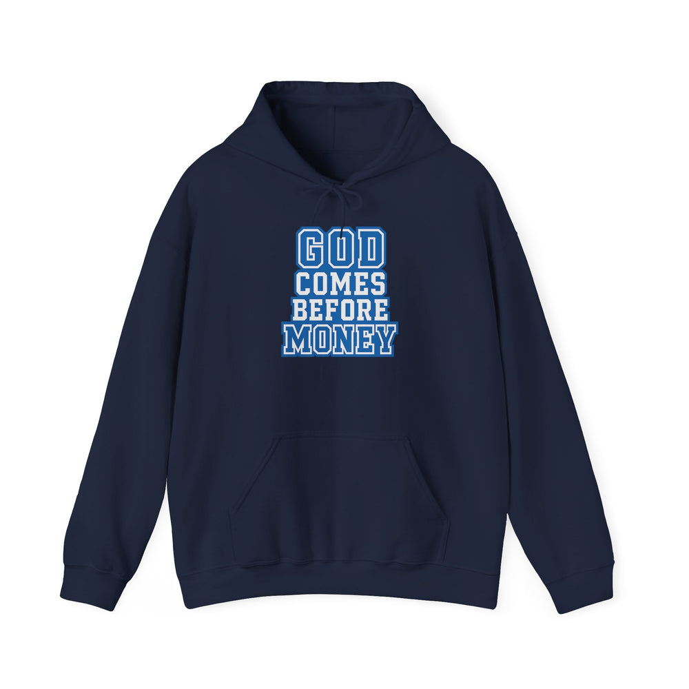 
                  
                    God Over Money Hoodie
                  
                