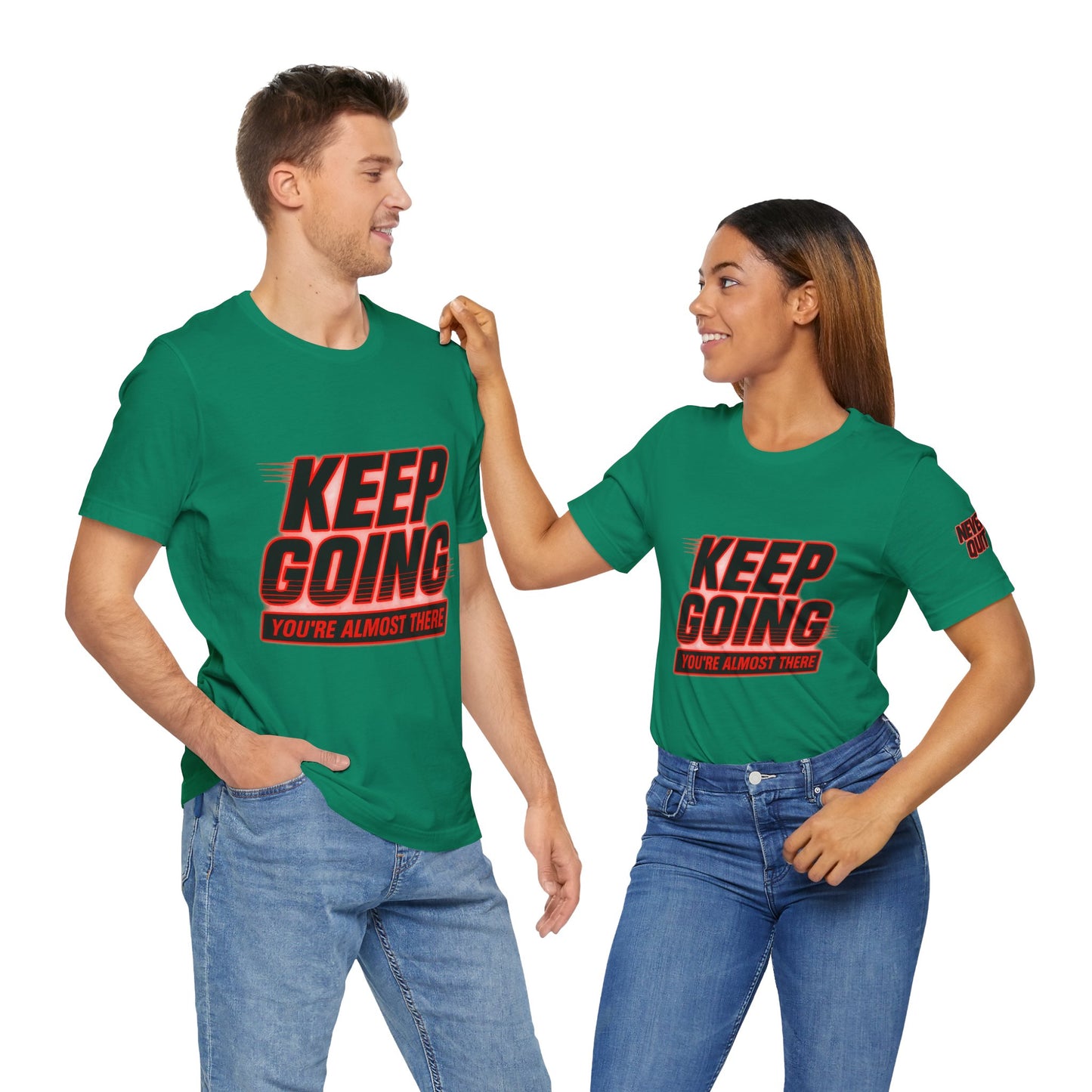 Keep Going Motivational Graphic Tee
