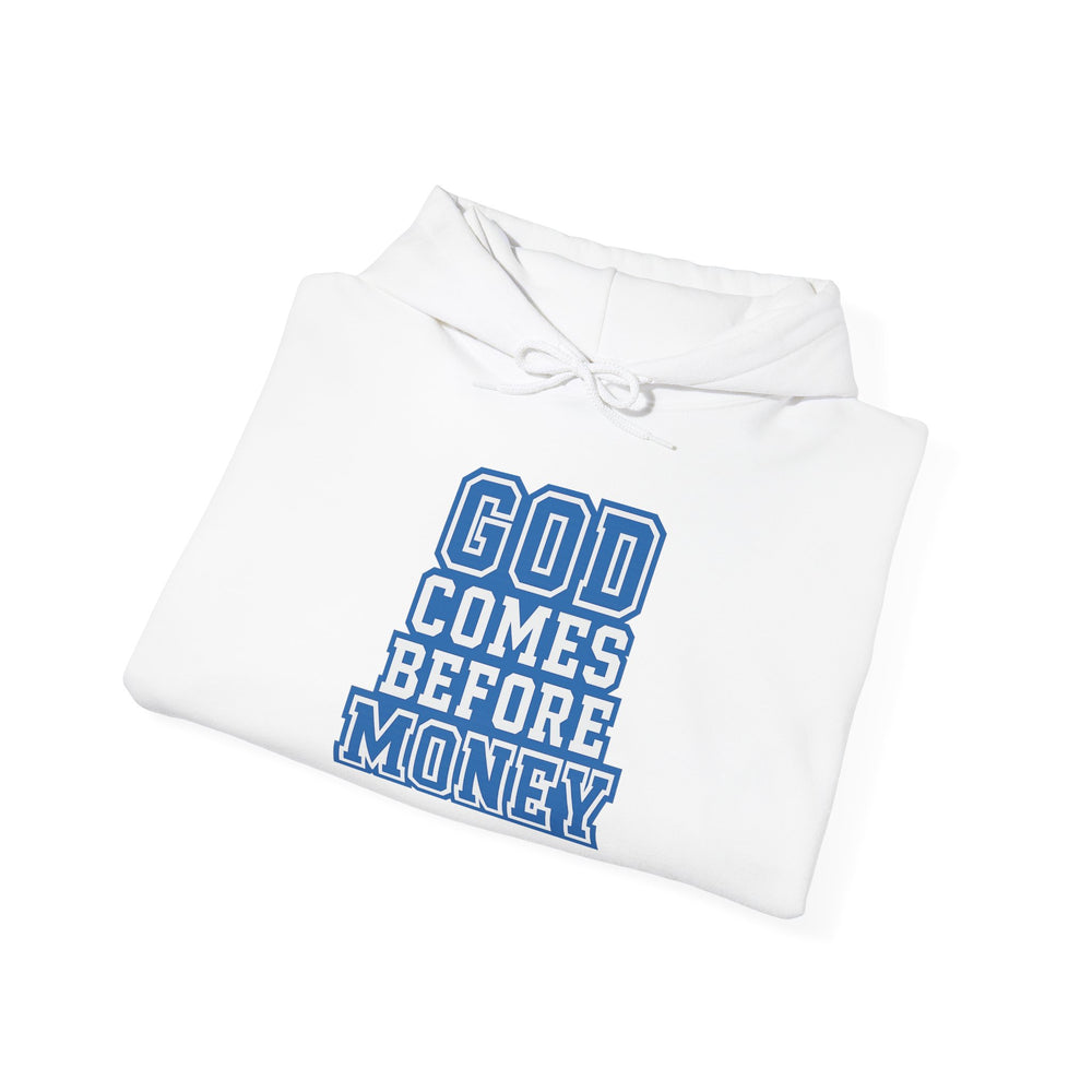 
                  
                    God Over Money Hoodie
                  
                