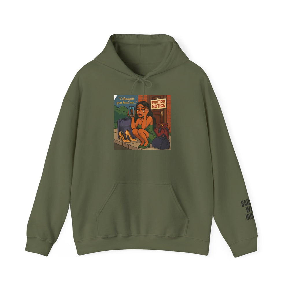 
                  
                    Eviction Notice Hoodie
                  
                