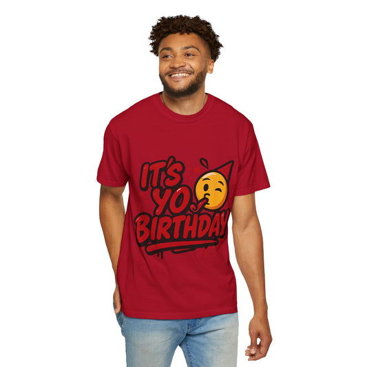 It’s Yo Birthday Emoji Unisex T-Shirt