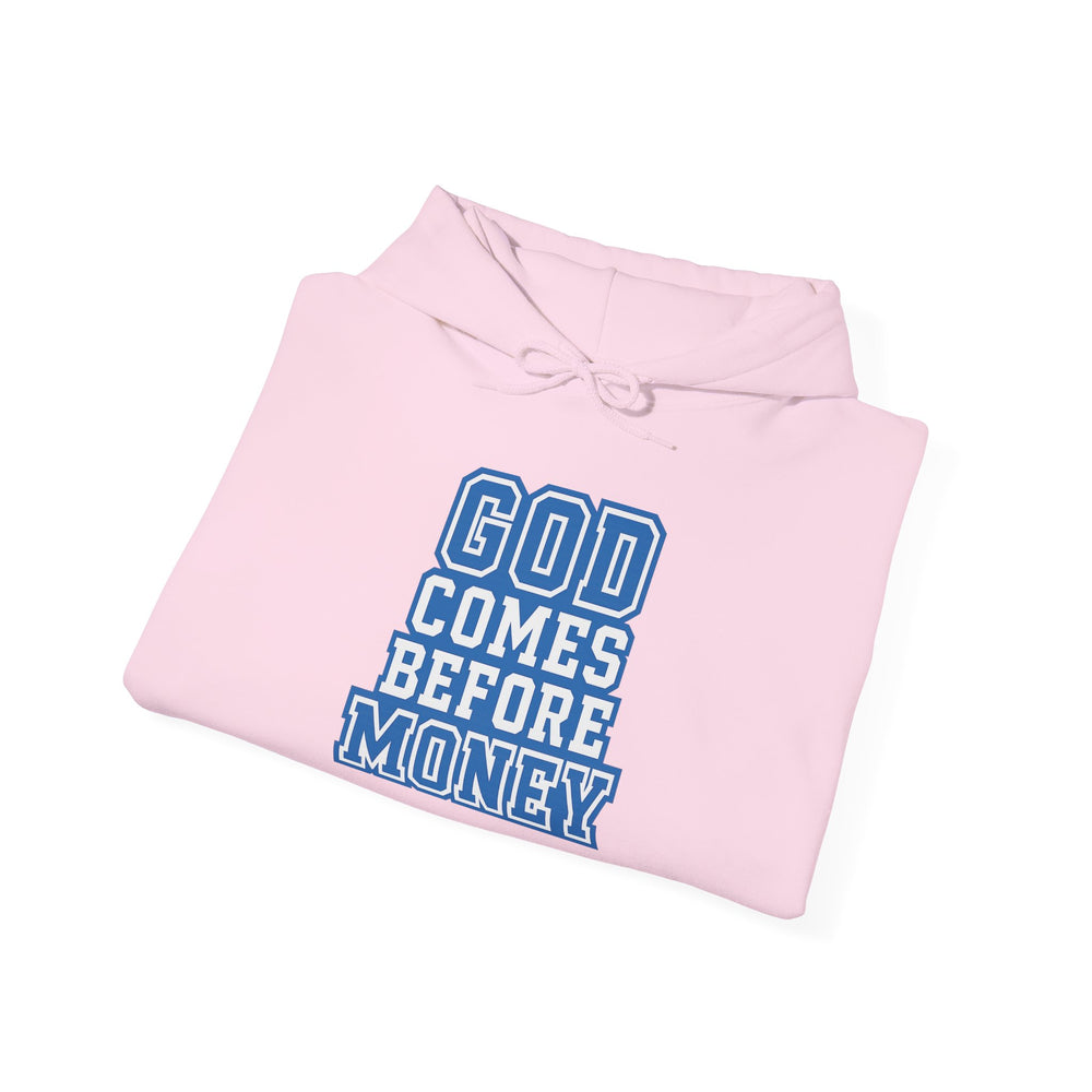 
                  
                    God Over Money Hoodie
                  
                