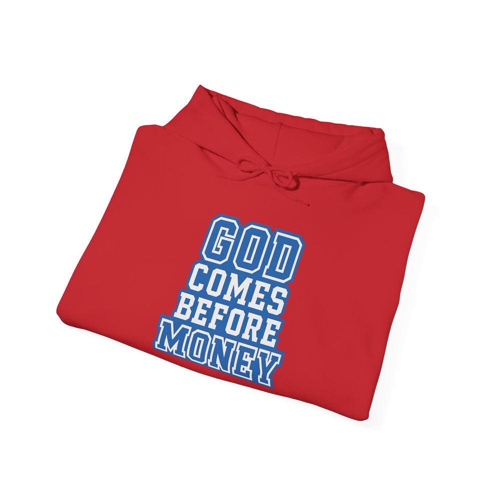 
                  
                    God Over Money Hoodie
                  
                